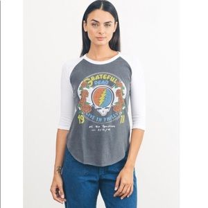 Junk food Grateful Dead Raglan Tee